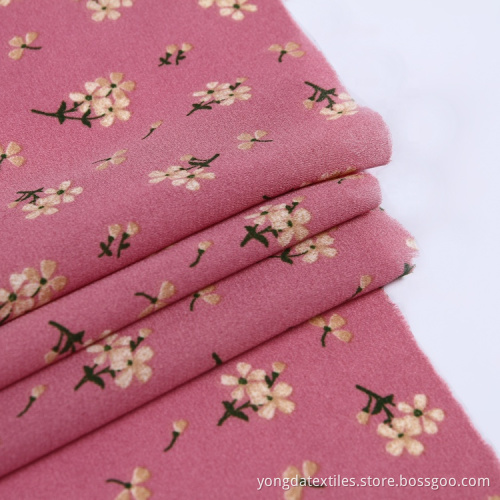 Wool Dobby Woven Polyester Printing Fabric